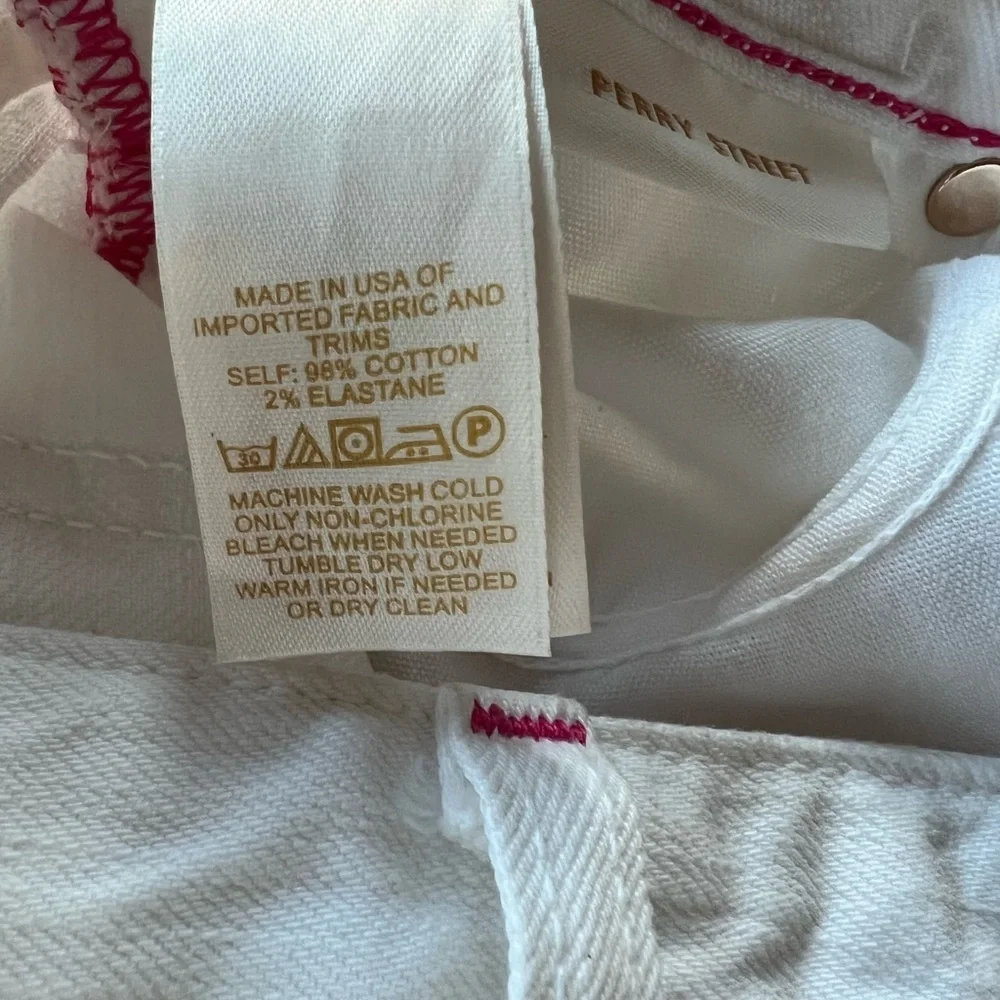 Kaye Spade play hooky White Jeans.